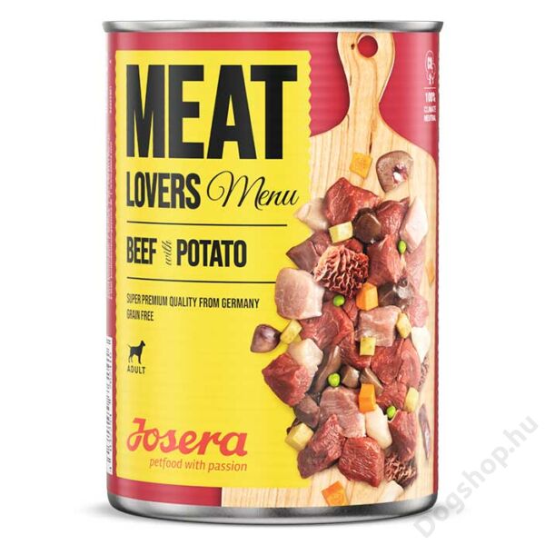 Josera Meat lovers Menu Beef with Potato 6x400g