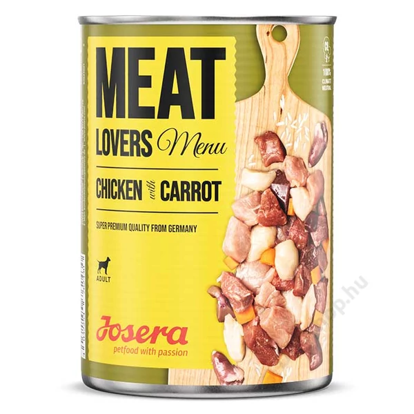 Josera Meat lovers Menu Chicken with Carrot 6x400g