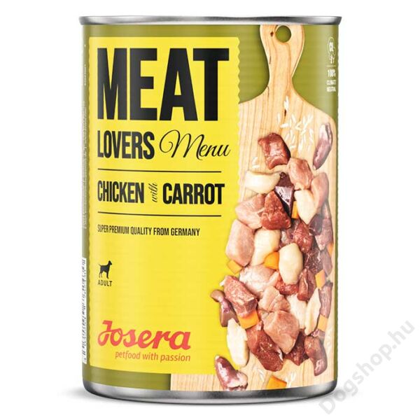 Josera Meat lovers Menu Chicken with Carrot 6x400g