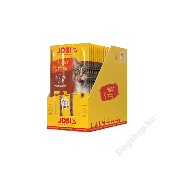 JosiCat Meat Sticks Beef&Lamb 20x35g
