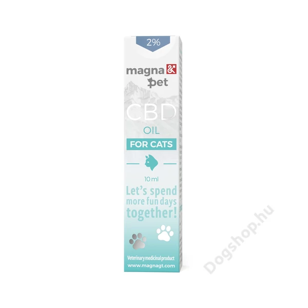 Magnapet CBD olaj macskáknak 2% 10ml Magnapet CBD olaj macskáknak 2% 10ml