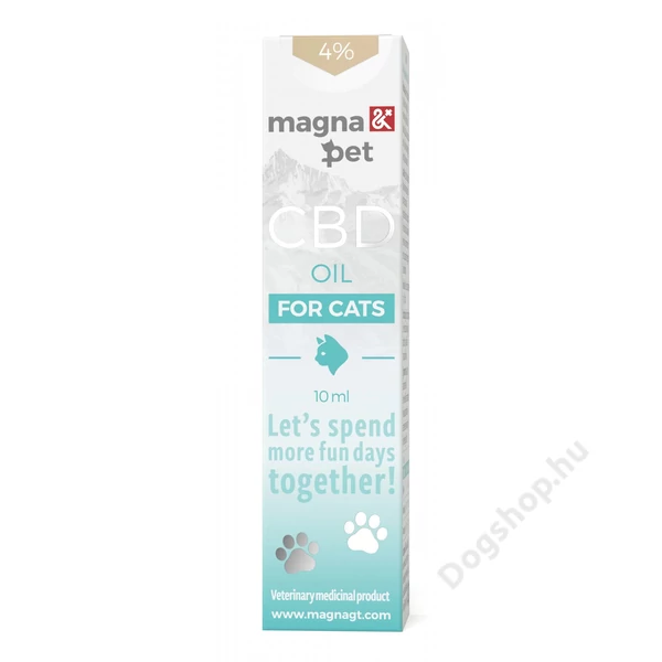 Magnapet CBD olaj macskáknak 4% 10ml Magnapet CBD olaj macskáknak 4% 10ml