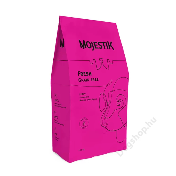 MOJESTIK Fresh Grain Free Puppy 12kg