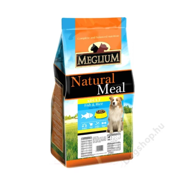 MEGLIUM DOG Sensible Fish & Rice 14 kg