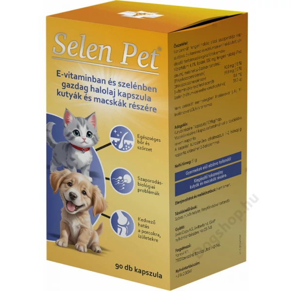 SELEN PET KAPSZULA 90X