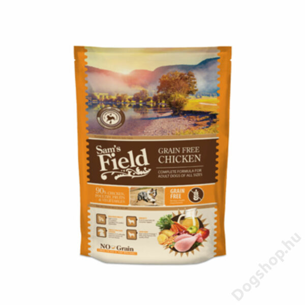 Sams-Field-adult-grain-free-csirke-0,8kg