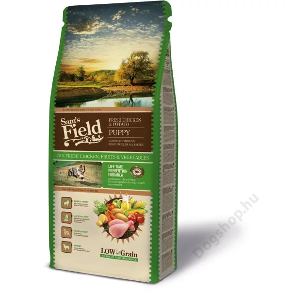 Sams-Field-puppy-fresh-csirke-burgonya-13kg Sams-Field-puppy-fresh-csirke-burgonya-13kg