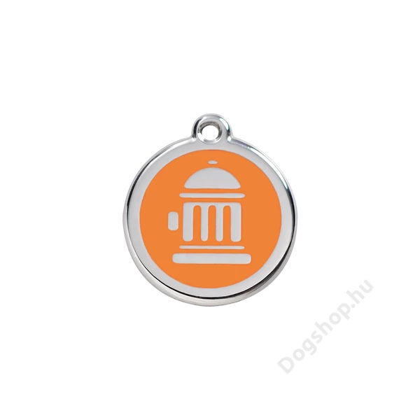 Red Dingo Rozsdamentes tűzcsap mintás acél biléta narancssárga Red Dingo Rozsdamentes tűzcsap mintás acél biléta narancssárga