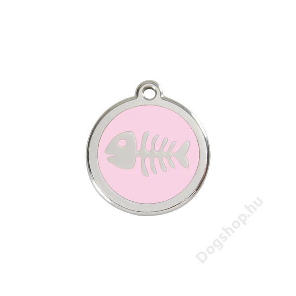 Red Dingo Rozsdamentes halcsont mintás acél biléta rózsaszín Red Dingo Rozsdamentes halcsont mintás acél biléta rózsaszín