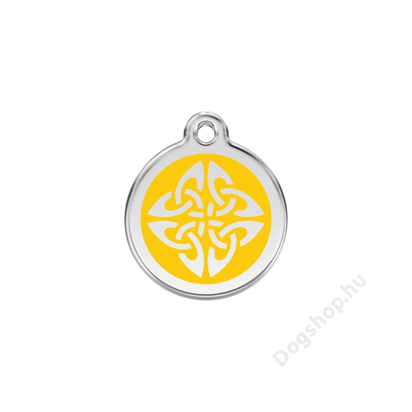 Red Dingo Rozsdamentes törzsi nyilak mintás acél biléta sárga Red Dingo Rozsdamentes törzsi nyilak mintás acél biléta sárga