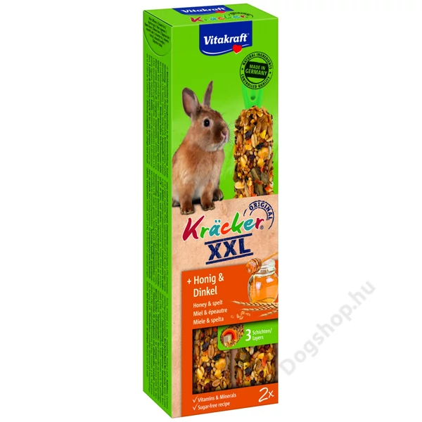 VITAKRAFT DUPLA RÚD MÉZES XXL NYÚL VITAKRAFT DUPLA RÚD MÉZES XXL NYÚL