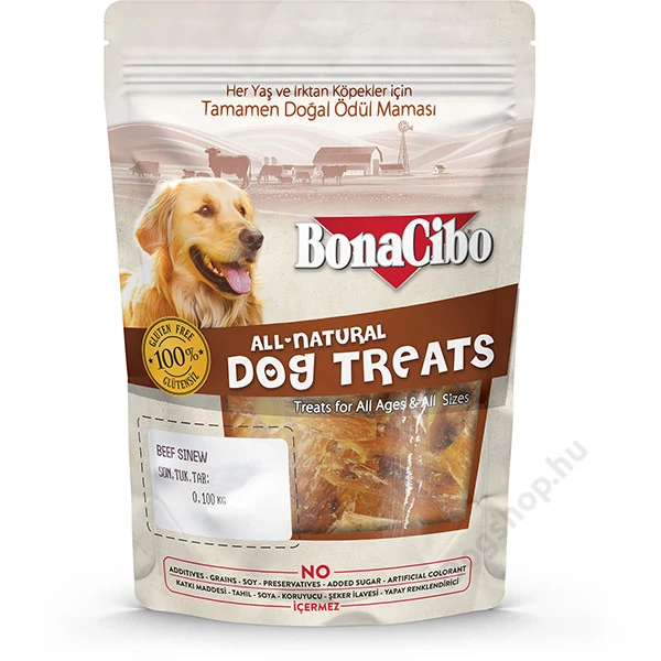 BONACIBO TREATS for DOGS BEEF SINEW 100g BONACIBO TREATS for DOGS BEEF SINEW 100g