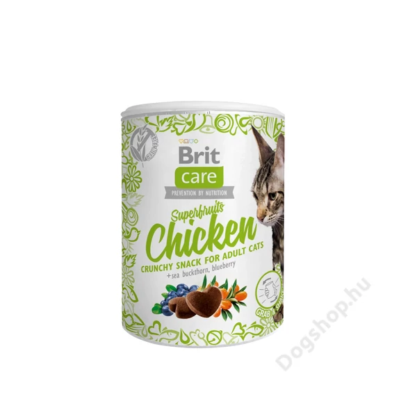 Brit Care Cat Snack Superfruits chicken 100g