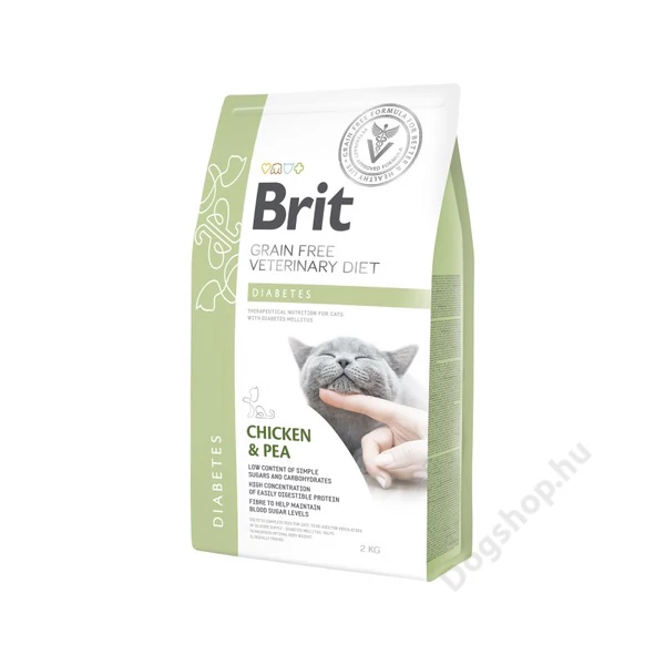Brit GF Veterinary Diets Cat Diabetes 2kg