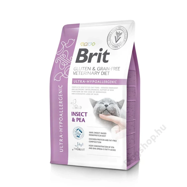 Brit GF Veterinary Diets Cat Ultra-hypoallergenic 400g