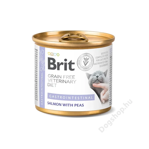 Brit GF Veterinary Diet Cat Cans Gastrointestinal 200 g