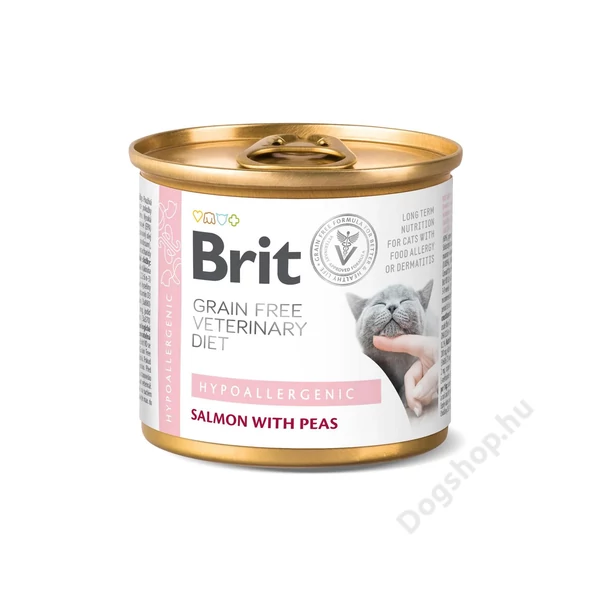 Brit GF Veterinary Diet Cat Cans Hypoallergenic 200 g Brit GF Veterinary Diet Cat Cans Hypoallergenic 200 g