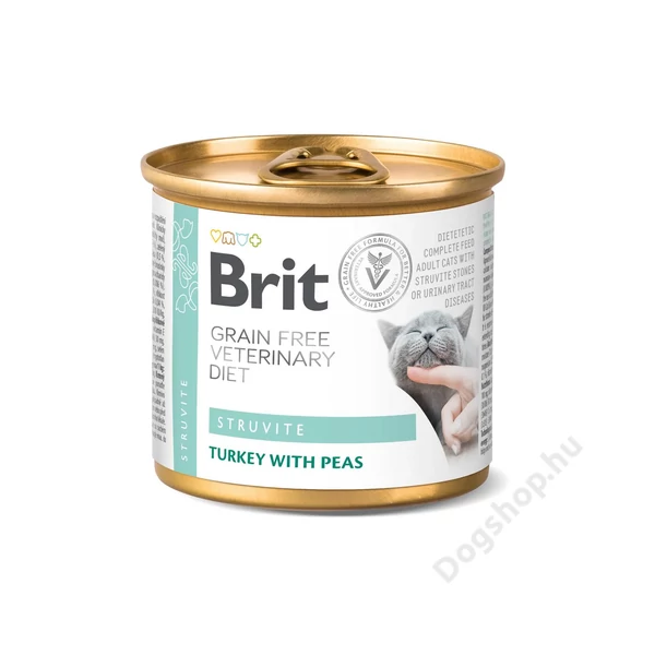 Brit GF Veterinary Diet Cat Cans Struvite 200 g