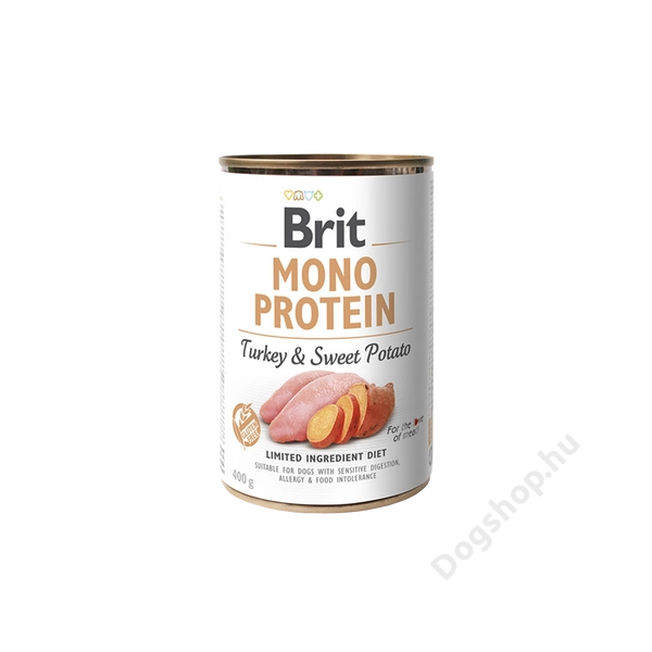 Brit Mono Protein Turkey &amp; Sweet Potato 400 g