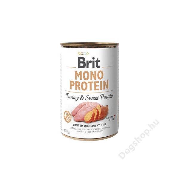 Brit Mono Protein Turkey &amp; Sweet Potato 400 g