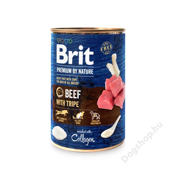 Brit Premium by Nature Paté Beef with Tripe 800g
