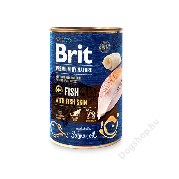 Brit Premium by Nature Paté Fish with Fis Skin 800g Brit Premium by Nature Paté Fish with Fis Skin 800g