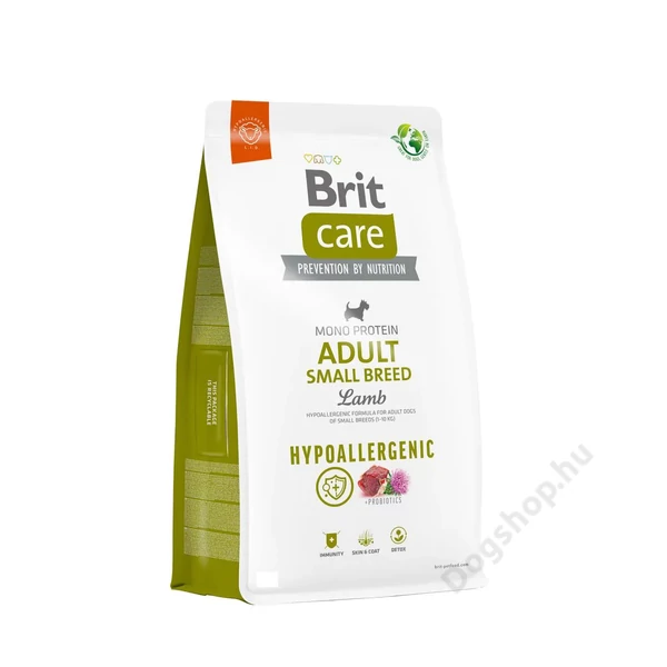 Brit Care Hipoallergén Adult Small Breed Lamb & Rice 3kg Brit Care Hipoallergén Adult Small Breed Lamb & Rice 3kg
