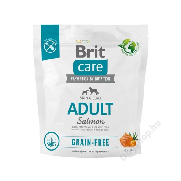 Brit Care Dog Grain-free Salmon Adult 1 kg Brit Care Dog Grain-free Salmon Adult 1 kg
