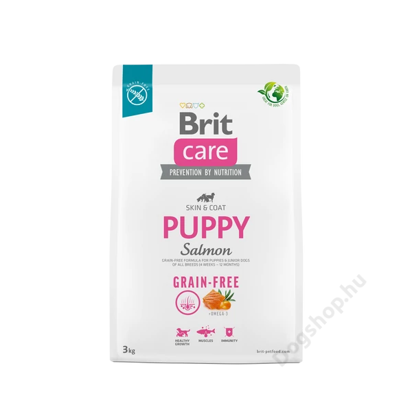 Brit Care Dog Grain-free Salmon Puppy 3 kg