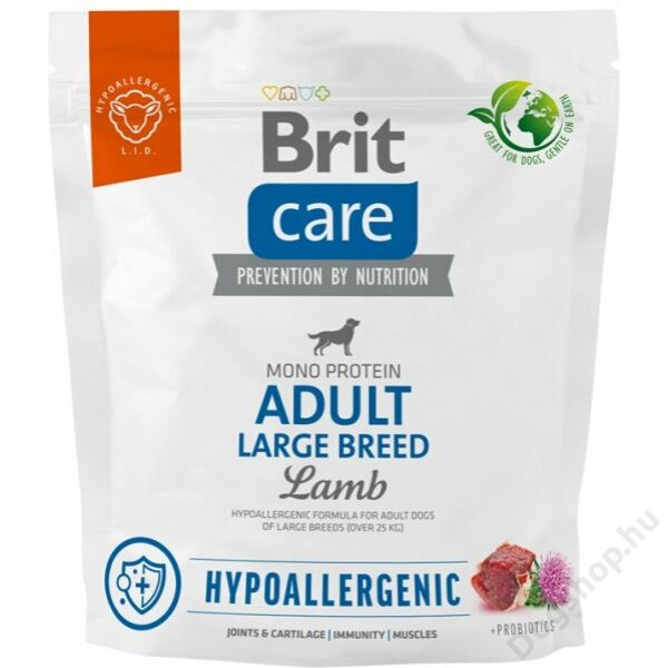 Brit Care Dog Hypoallergenic Lamb Adult Large Breed 1 kg