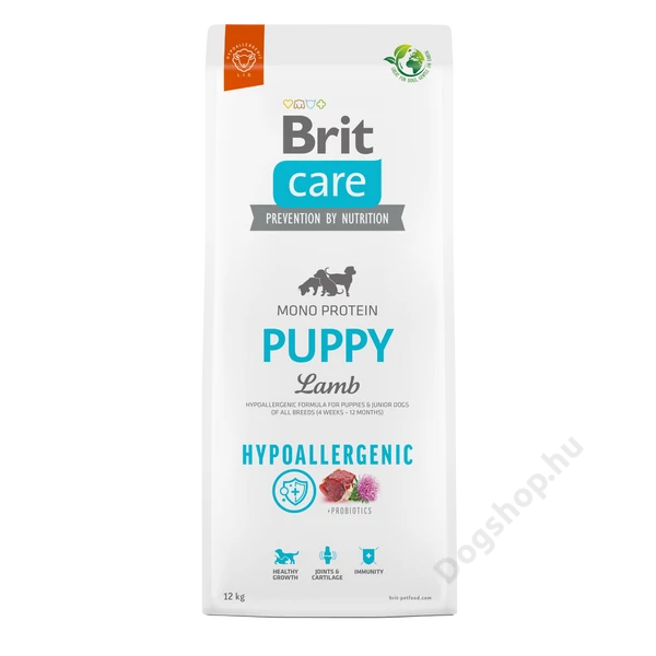 Brit Care Dog Hypoallergenic Lamb Puppy 12 kg