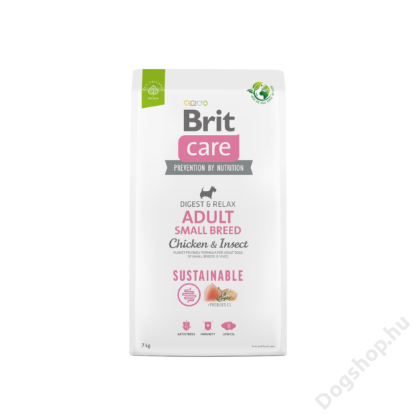 Brit Care Dog Sustainable Insect Adult Small Breed 7 kg