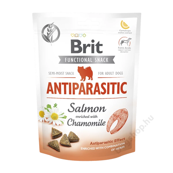 Brit Care Functional Snack Antiparasitic Salmon (lazac, kamilla) 150g