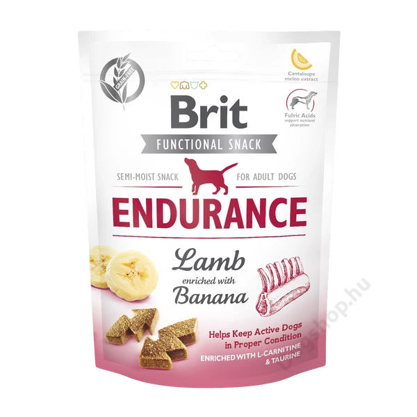 Brit Care Functional Snack Endurance Lamb (bárány, banán) 150g