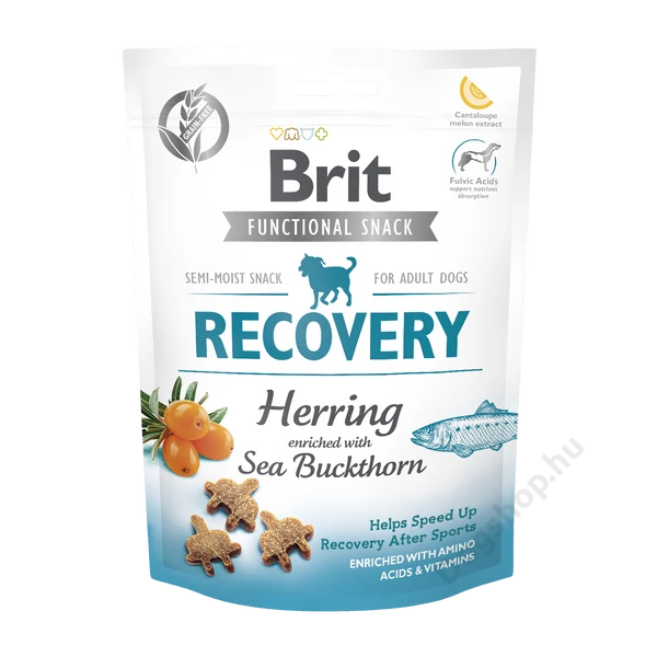 Brit Care Functional Snack Recovery Hering (hering, hínár) 150g