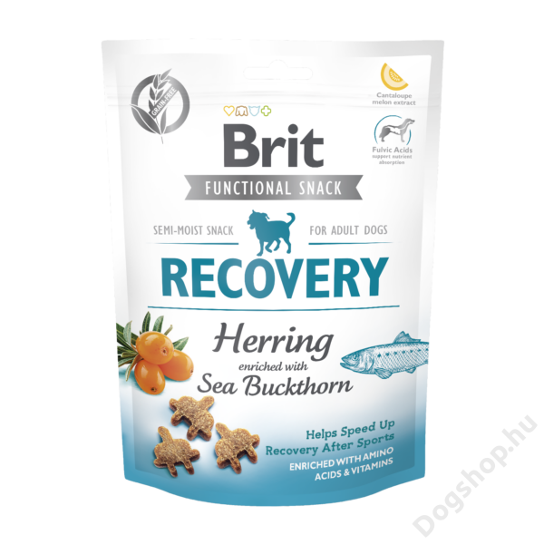 Brit Care Functional Snack Recovery Hering (hering, hínár) 150g
