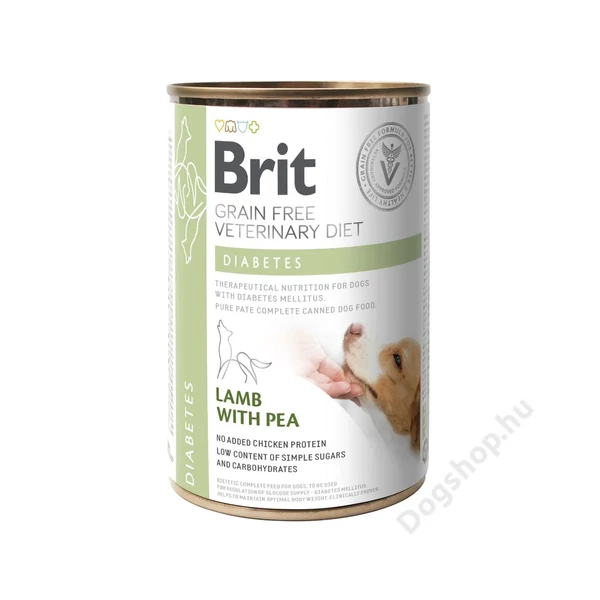 Brit GF Veterinary Diets Dog Can Diabetes 400g