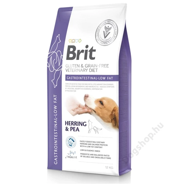 Brit GF Veterinary Diets Dog Gastrointestinal-Low fat 12kg Brit GF Veterinary Diets Dog Gastrointestinal-Low fat 12kg