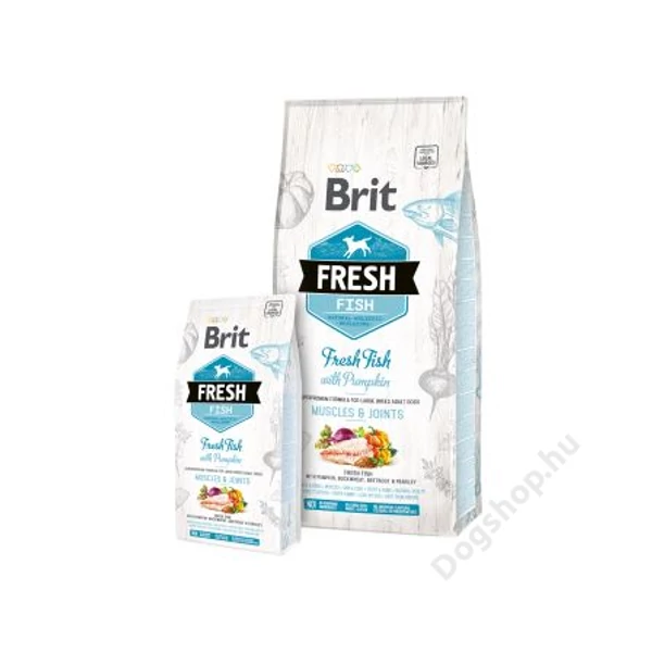 Brit Fresh Fish with Pumpkin Adult Large 2,5 kg