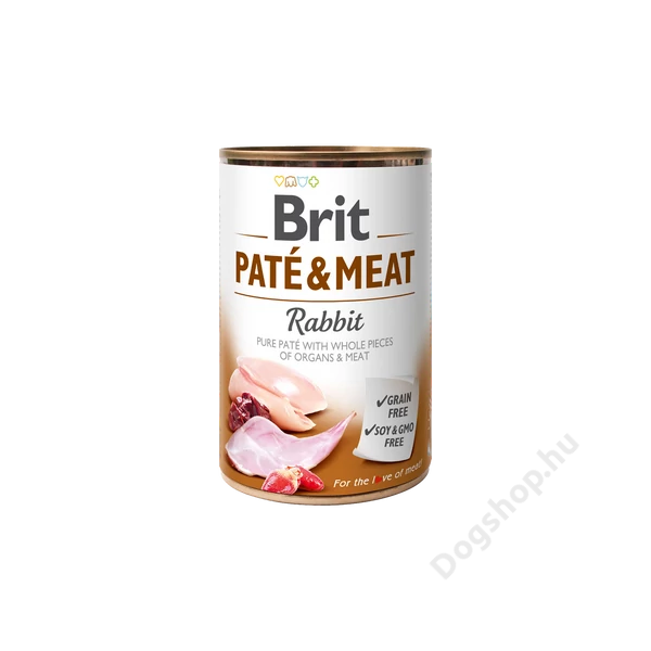 Brit Paté & Meat Rabbit 400 g Brit Paté & Meat Rabbit 400 g