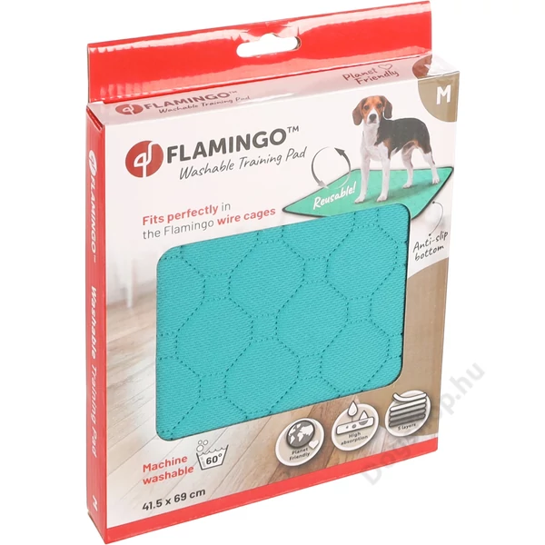 FLAMINGO KUTYAPELENKA MOSHATÓ ZÖLD M
