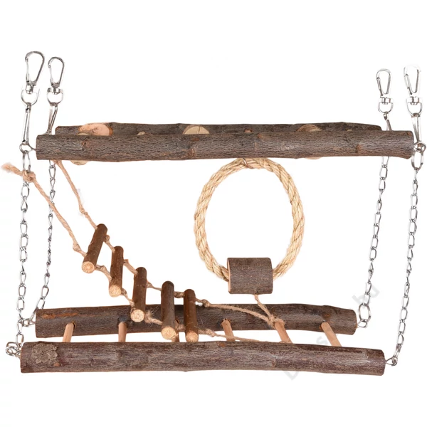 FLAMINGO MADÁR JÁTÉK FÜGGŐFAHÍD 27X17CM