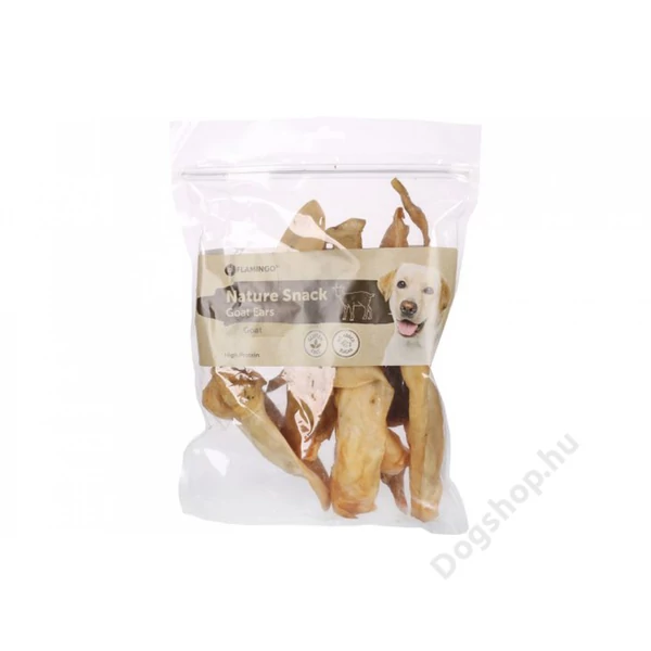 FLAMINGO SNACK NATUR KECSKE FÜL 200G