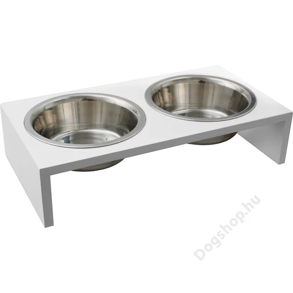 Flamingo fémtál duo fehér 2x650 ml