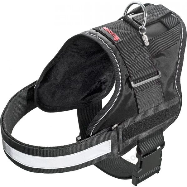 Flamingo hám adventure fekete 55-68 cm