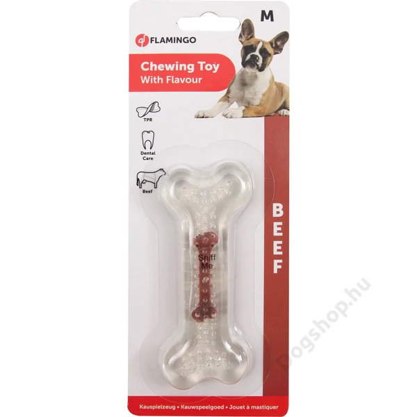 Flamingo játék tpr csont tölt rind12 cm