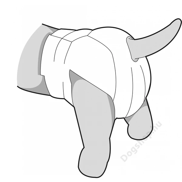 Flamingo kutyapelenka nadrág L 12db