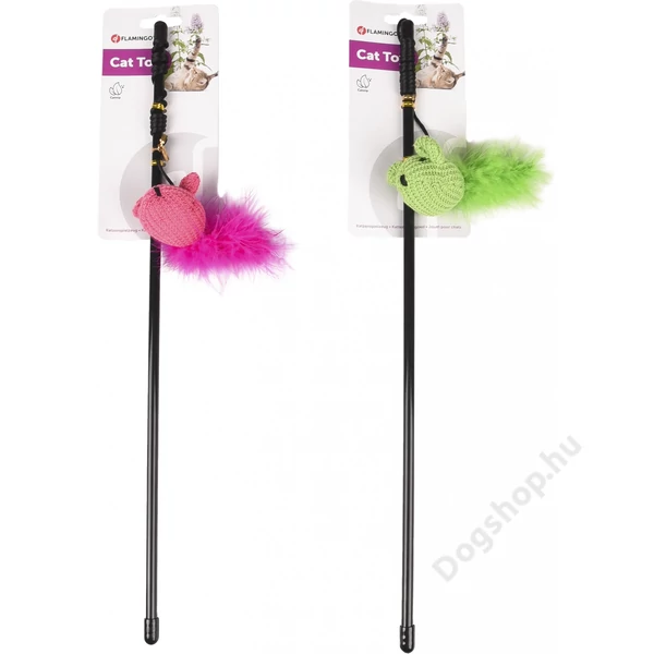 Flamingo macskapeca egérrel macskamenta (catnip) Flamingo macskapeca egérrel macskamenta (catnip)