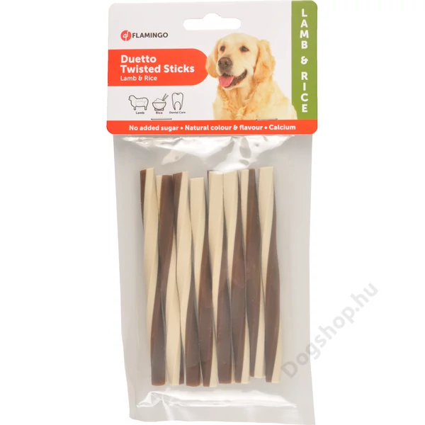 Flamingo snack duo twist lamb 12,5 cm
