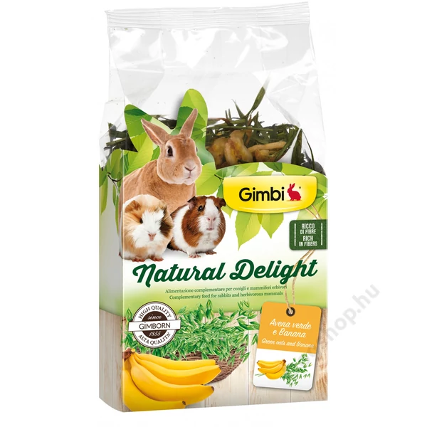 Gimborn Gimbi NATURAL DELIGHT ZABFŰ&BANÁN 100G